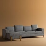 Palma Light L shape Sectional Sofa