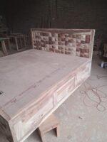 Yama Diamond Solid wood bed - view 4