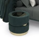 Sleepy Bum Classic Wingback Bed Luxury Solid wood bedroom set with two bedside table - view 9