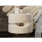 Sleepy Bum Classic Wingback Bed Luxury Solid wood bedroom set with two bedside table - view 3