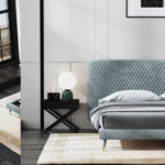 TrueEarth Upholstered Bed Low Profile Bed with Headboard Diwan Type storage - view 3