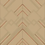 Aura BM-501 Art Deco Inlay Wall Panel by Crosby
