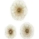 Aurelia Gilded Disc Wall Set by Crosby