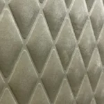 Slik Diamond Velvet Panel by Crosby