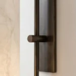 Modern Gold Metal Acrylic Pipe LED Wall Lamp Compatible with Living Room