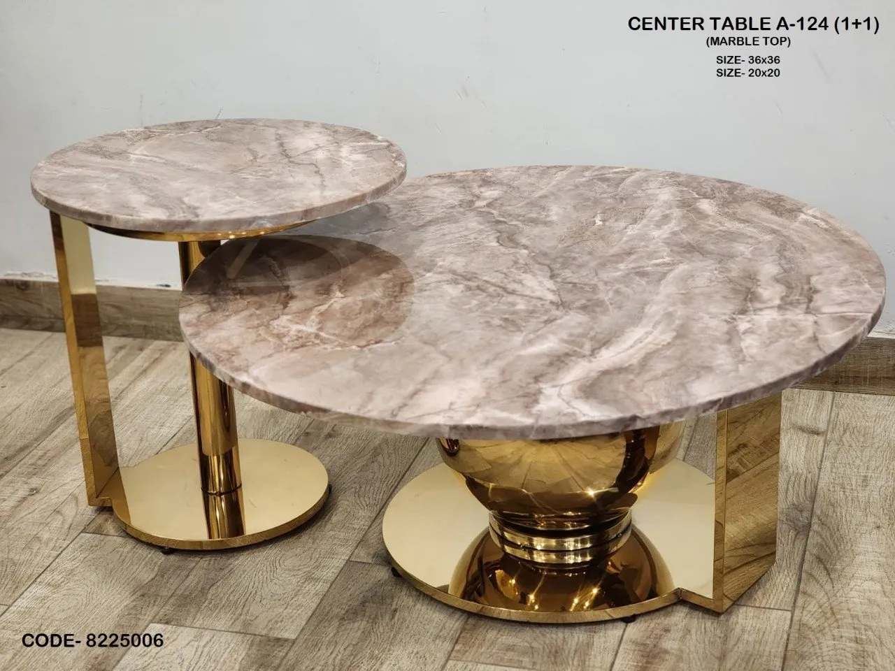 Roxy Stainless Steel And Glass Top Coffee Table - Image 5