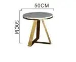 Lennox Ciruclar Marble Coffee Table - Image 3