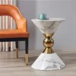 Luxury End Tables Home Centre Metal Side Round Table