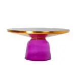 Bell Table: Handcrafted Glass and Brass Coffee Table - Image 5