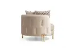 Tuxedo Italian Relaxing Luxury Three Seater Sofa - Image 4