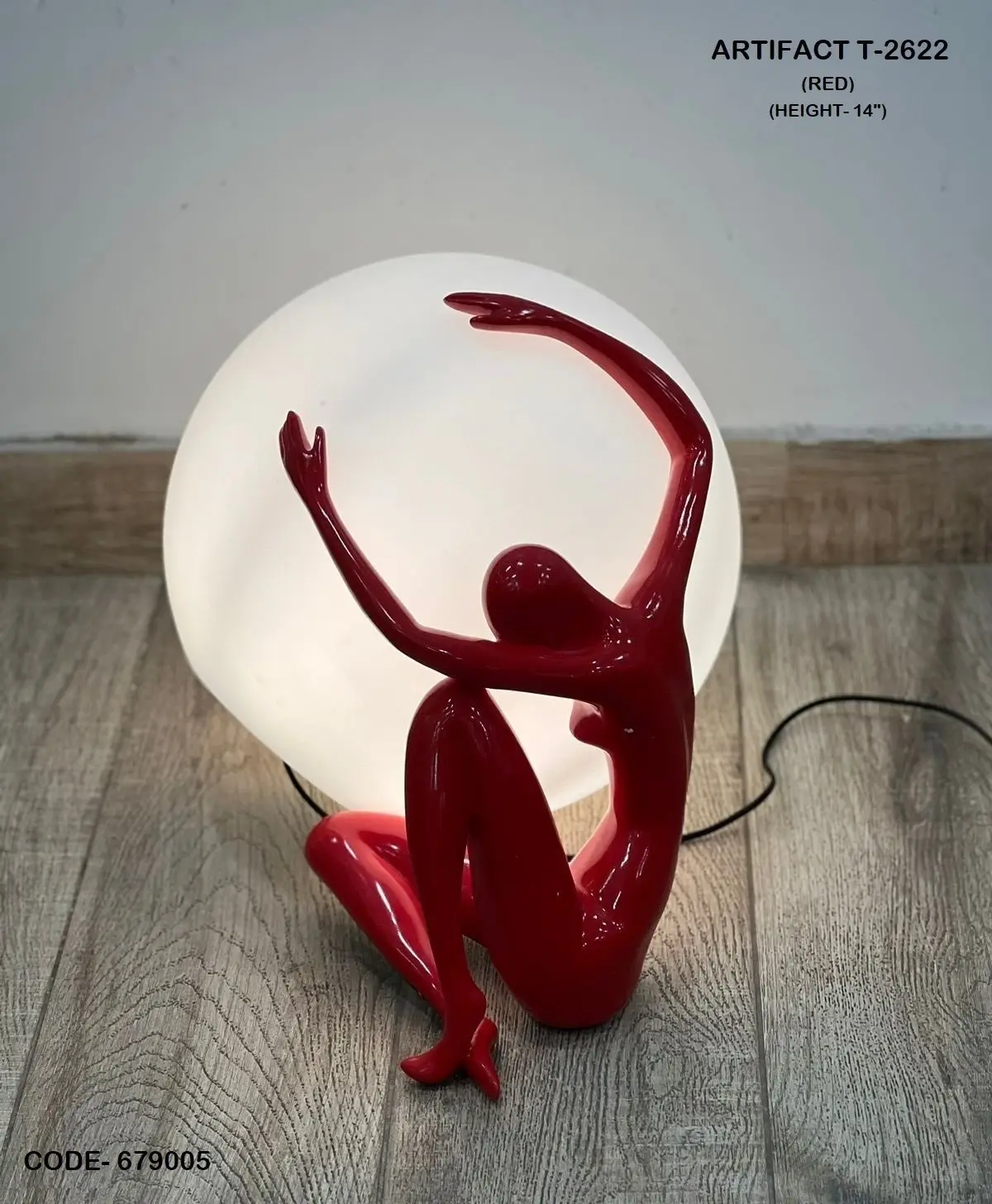 Newton table lamp (Red) - Image 6