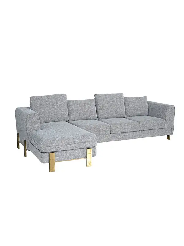 Palma Light L shape Sectional Sofa - Image 5