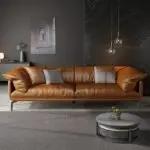 Lexis Luxurious PU Leather Sofa: Elegant 5-Seater Living Room - Image 2