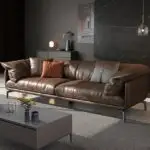 Lexis Luxurious PU Leather Sofa: Elegant 5-Seater Living Room - Image 4