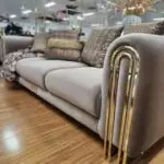 Gres Tough Luxurious PU leather Sofa: Elegant 5-Seater Living Room Set - Image 4