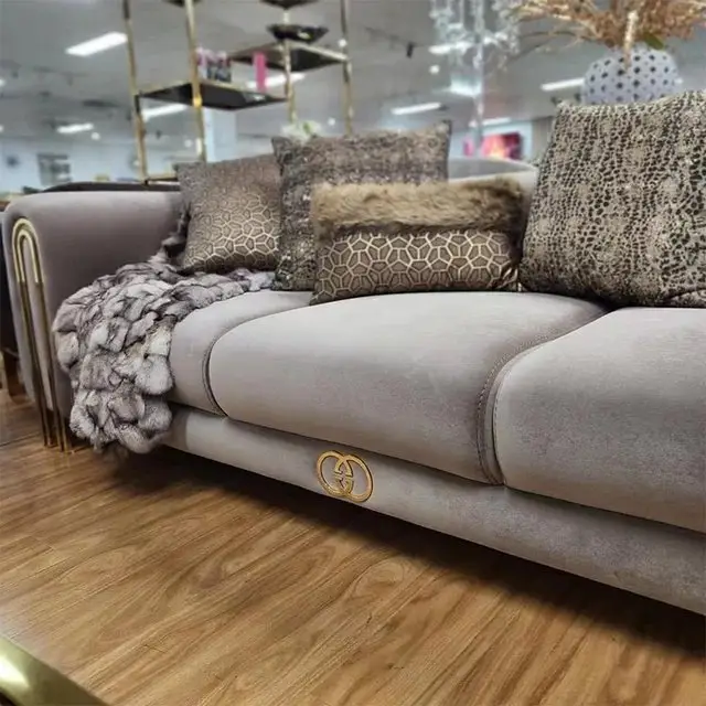 1000040250.jpg Gres Tough Luxurious PU leather Sofa: Elegant 5-Seater Living Room Set - Image 1