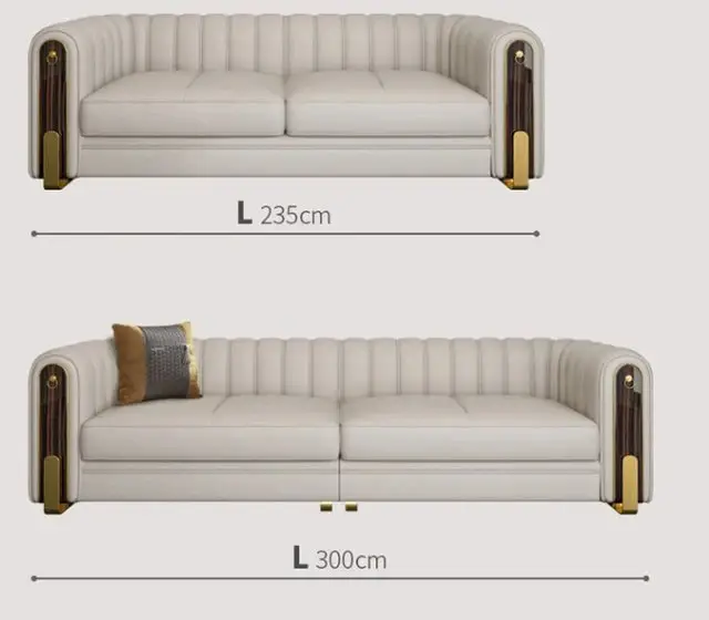 Alexander White 5-Seater Sofa Set - Image 4