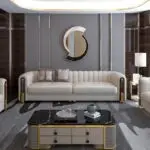 Alexander White 5-Seater Sofa Set - Image 6