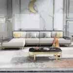 Ganeve L shape Sectional Sofa - Image 2