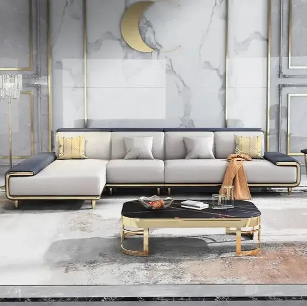 Ganeve L shape Sectional Sofa - Image 2
