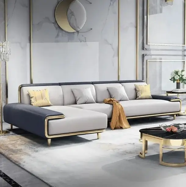 Ganeve L shape Sectional Sofa - Image 3