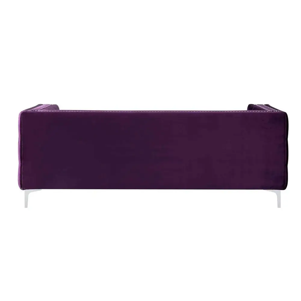 Chika Chesterfield Upholstered Velvet Sofa - Image 20