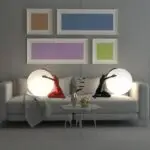 Newton table lamp (Red) - Image 2