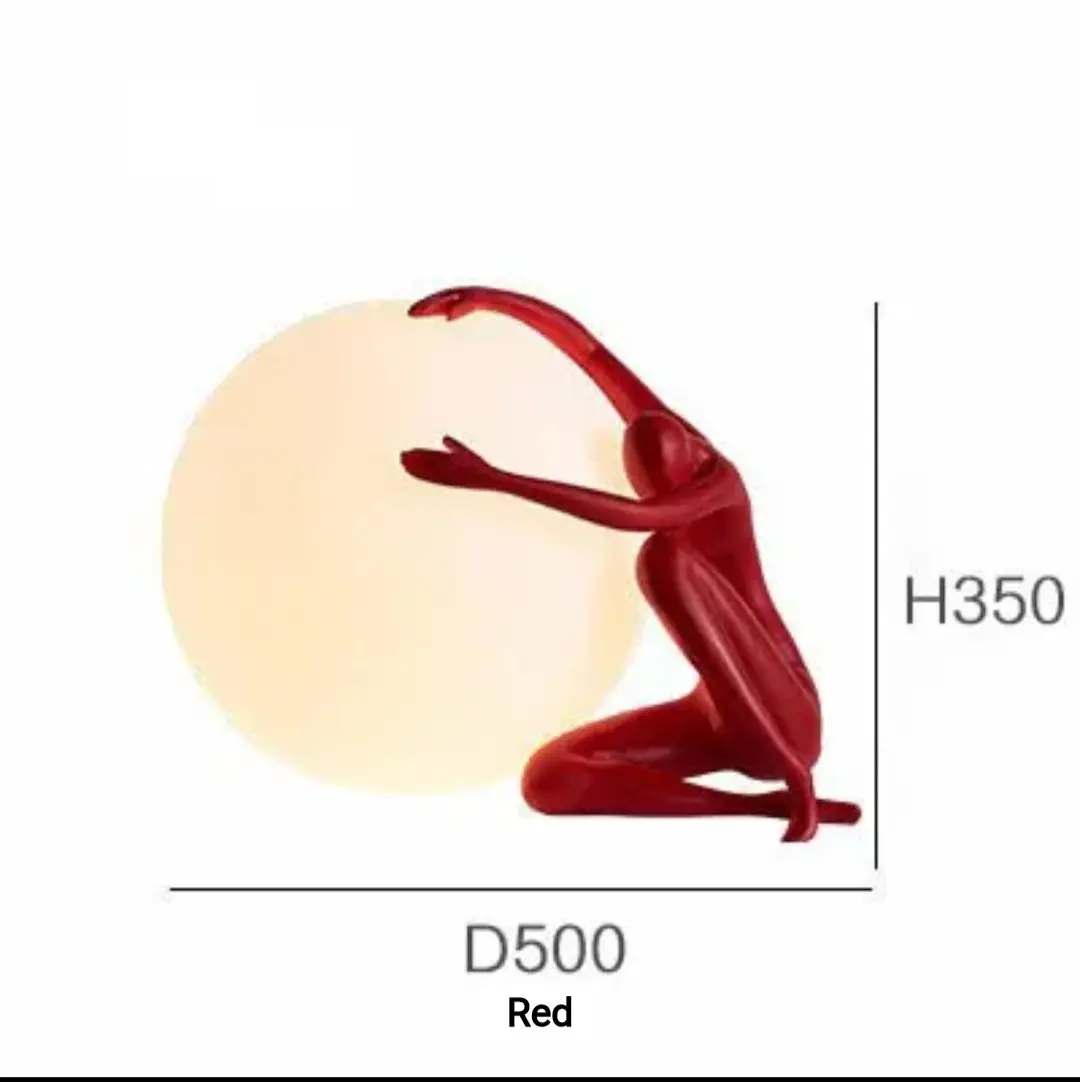 Newton table lamp (Red) - Image 5
