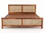 Chitti Sheesham Rattan bed