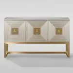 Ferra D HomeCasa: The Ultimate Sideboard for Sophisticated Storage and Style | Stainless steel legs - Image 6