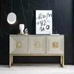 Ferra D HomeCasa: The Ultimate Sideboard for Sophisticated Storage and Style | Stainless steel legs - Image 4