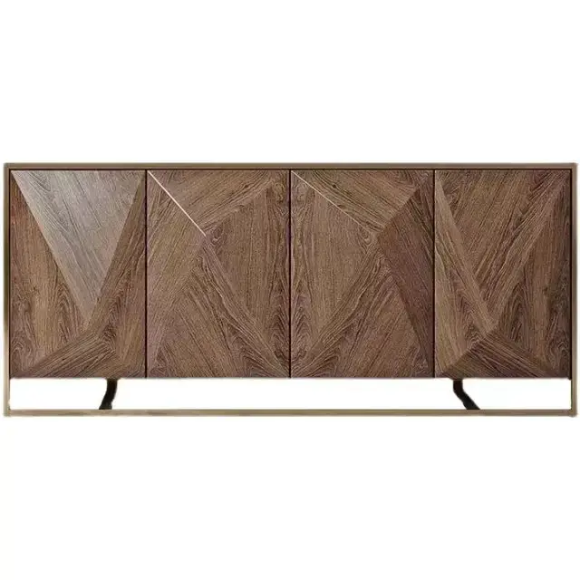 Marvel HomeCasa: The Ultimate Sideboard for Sophisticated Storage and Style | Stainless steel legs - Image 2