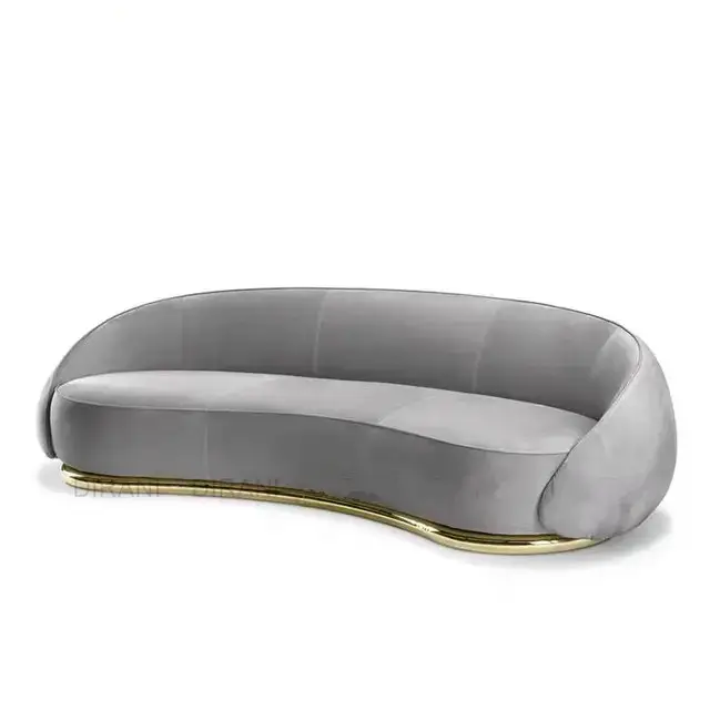 1000047680.jpg Walmont Luxurious Velvet Sofa: Elegant 5-Seater Living Room Set - Image 1