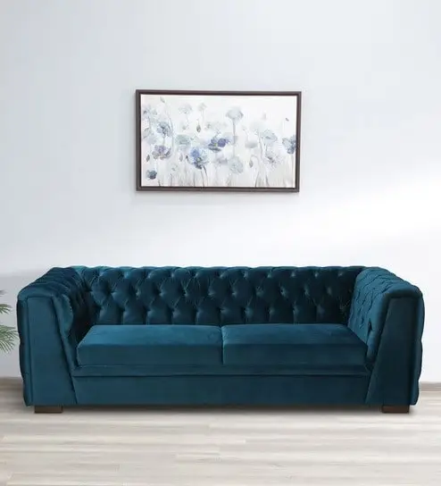 1000047853.jpg Edison Luxurious Velvet Sofa: Elegant 3-Seater Living Room - Image 1