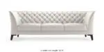 Weston Luxurious PU Leather Sofa: Elegant 5-Seater Living Room