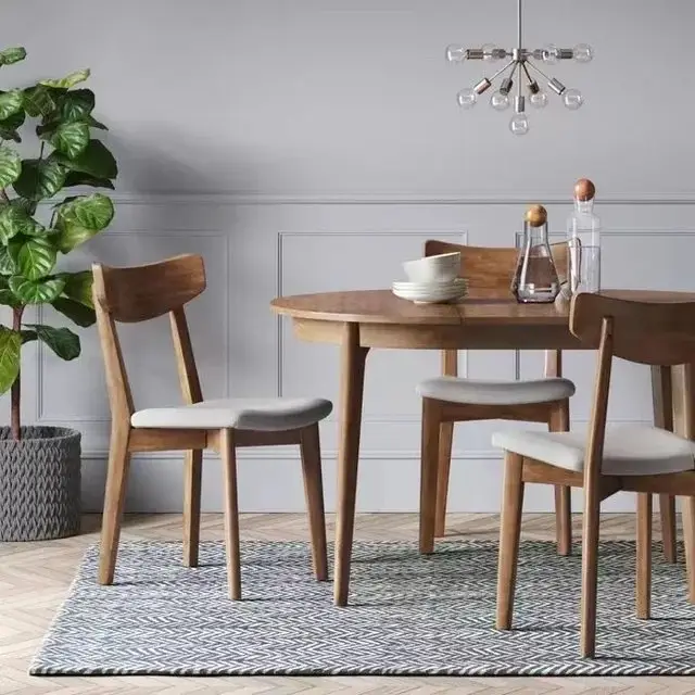 Bella Sheesham Wood Chair | Dining Chair | Cafe Designer Chair - 4chairs - Image 5