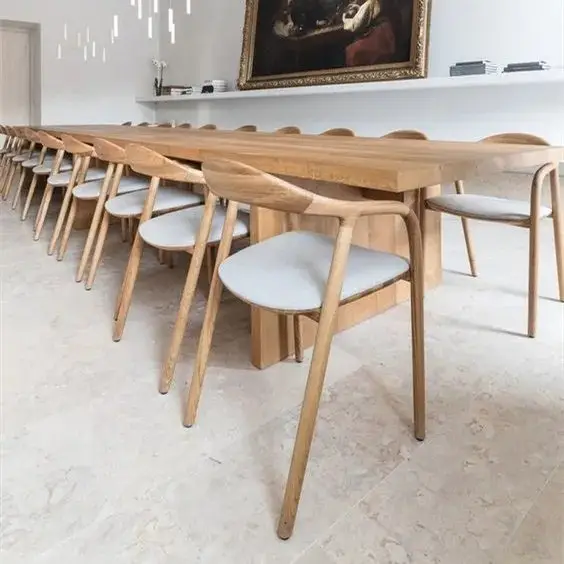 Wooden Cafe Chair | Sheesham wood Dining Chair | Cafe Designer Chair - 4Pc - Image 4