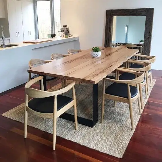 Wooden Cafe Chair | Sheesham wood Dining Chair | Cafe Designer Chair - 4Pc - Image 6