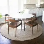 Wooden Cafe Chair | Sheesham wood Dining Chair | Cafe Designer Chair - 4Pc - Image 3