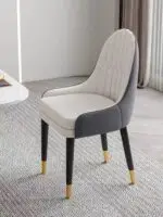 Zenith PU leather Dining Chair | Modern Design Restaurant Chair-2pc - Image 8