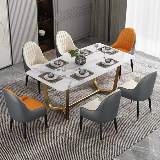 Zenith PU leather Dining Chair | Modern Design Restaurant Chair-2pc - Image 7