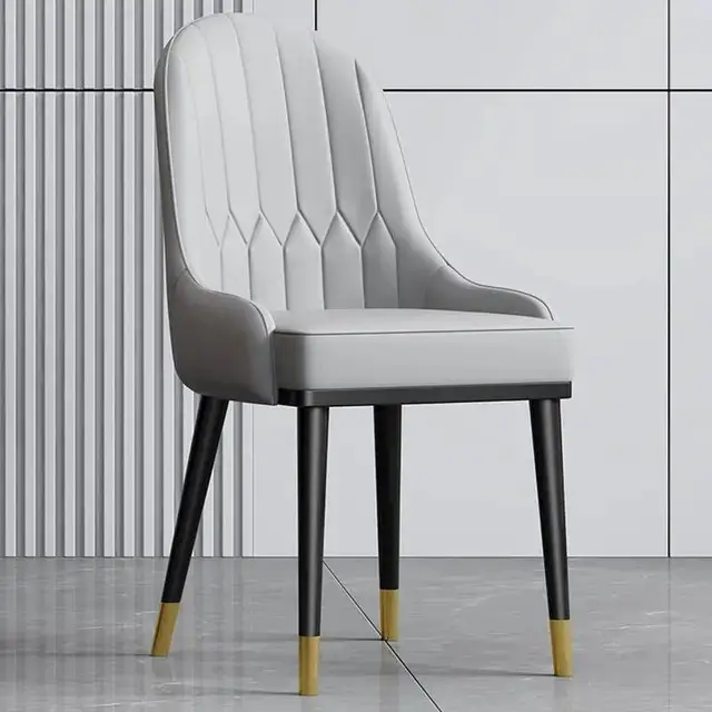 Zenith PU leather Dining Chair | Modern Design Restaurant Chair-2pc - Image 9