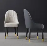 Zenith PU leather Dining Chair | Modern Design Restaurant Chair-2pc