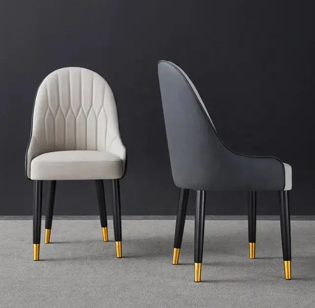 1000048219.jpg Zenith PU leather Dining Chair | Modern Design Restaurant Chair-2pc - Image 1