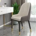 Zenith PU leather Dining Chair | Modern Design Restaurant Chair-2pc - Image 2