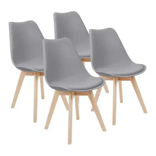 1000048236-1.jpg Eames New Moulded Chair | Dining Chair | Cafe Designer Chair - 4Pc - Image 1