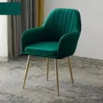 Shimi Stripe Exclusive Modern Design Dining Chair, Restaurant Chair-2pc - Image 12
