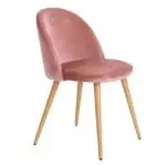 Plush Velvet Dining Chair | Modern Design Restaurant Chair-2pc - Image 2