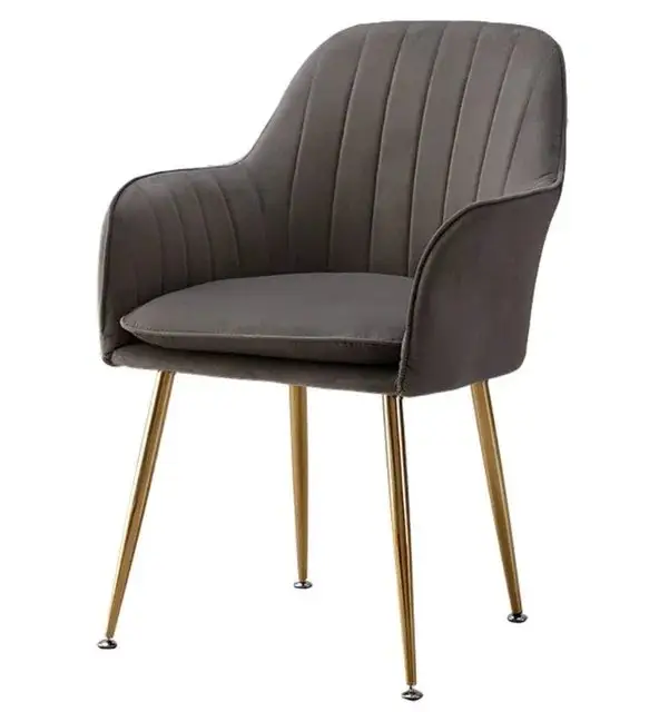 Shimi Stripe Exclusive Modern Design Dining Chair, Restaurant Chair-2pc - Image 11