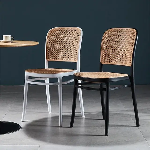 New Moulded Cane Chair | Dining Chair | Cafe Designer Chair - 4Pc - Image 1